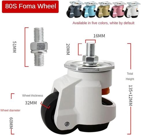 1 قطعة 8 80F/80S تعديل على شكل T مناسب لأثاث الآلات والأجهزة الكهربائية (80F-T-Style ، SJB920-300A) in Saudi Arabia