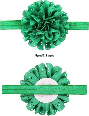 Angla 2pcs Flower Headband Tutu Skirt for Newborn Baby Girl (Yellow), Medium in Saudi Arabia