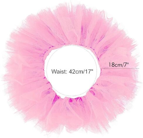 Angla 2pcs Flower Headband Tutu Skirt for Newborn Baby Girl (Yellow), Medium in Saudi Arabia