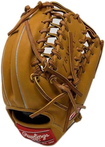 Rawlings Heart of the Hide Pro12TC-JT Baseball Glove رمي اليد اليمنى ، يابان تان 12 بوصة. in Saudi Arabia