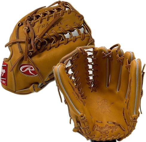 Rawlings Heart of the Hide Pro12TC-JT Baseball Glove رمي اليد اليمنى ، يابان تان 12 بوصة. in Saudi Arabia