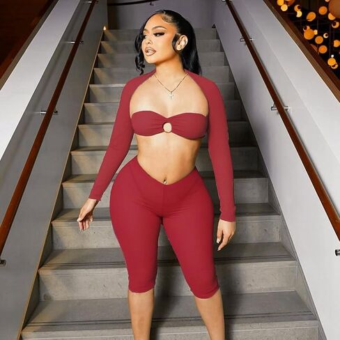 ملابس النادي للنساء Sexy Clubwear 3 قطعة Y2K مسدود انظر من خلال الفهد الطباعة للنساء الخروج 2025 in Kuwait