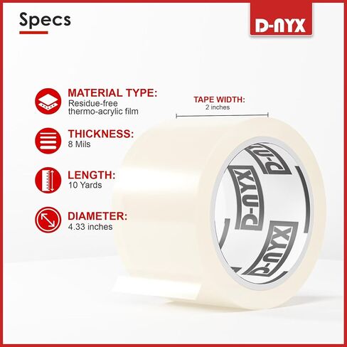 Window Sealing Tape 1 Pack Transparent Sealing Heavy-Duty Residue-Free RV Insulation for Doors and Windows, Clear Weather Stripping Draft Isolation Tape (1 Pack 2 inch) in Kuwait