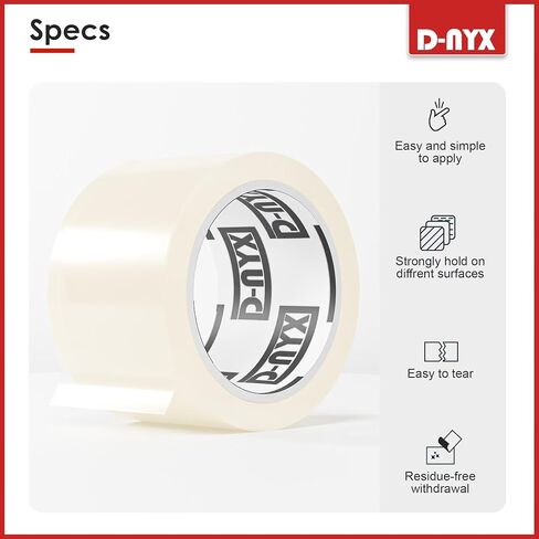 Window Sealing Tape 1 Pack Transparent Sealing Heavy-Duty Residue-Free RV Insulation for Doors and Windows, Clear Weather Stripping Draft Isolation Tape (1 Pack 2 inch) in Kuwait