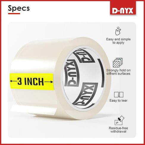 Window Sealing Tape 1 Pack Transparent Sealing Heavy-Duty Residue-Free RV Insulation for Doors and Windows, Clear Weather Stripping Draft Isolation Tape (1 Pack 2 inch) in Kuwait