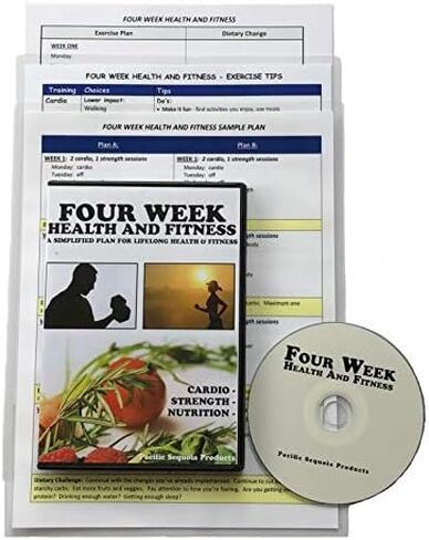 Four Week Health and Fitness: A User-Friendly & Realistic Exercise at Home Plan for Beginners Having a Hard time Getting Started (Includes Audio CD and tip Sheets) in Saudi Arabia