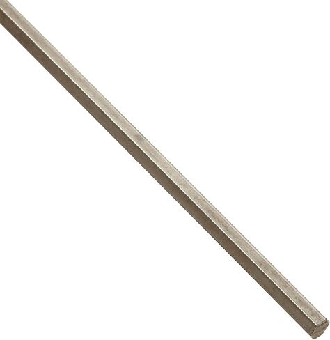 303 شريط سداسي من الفولاذ المقاوم للصدأ ، لا يصادق عليه (مطحنة) ، ملدو ، ASTM A582 7/8 "عبر الشقق ، طول 12" ، onlinemetals in Saudi Arabia