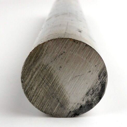 440C Stainless Steel Round Bar, Unpolished (Mill) Finish, Annealed/Cold Finished, AMS 5630/AMS QQ-S 763/ASTM A276, 1" Diameter, 24" Length, OnlineMetals in Saudi Arabia