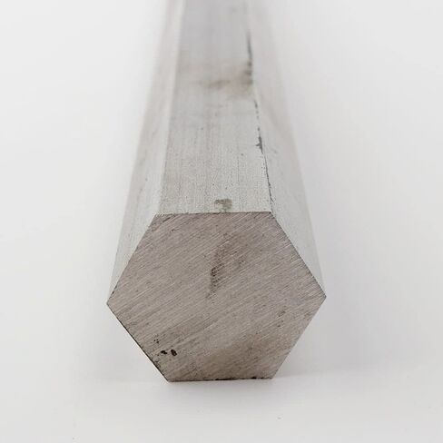 onlilemetals 316 شريط سداسي الفولاذ المقاوم للصدأ ، والتشطيب غير المصقول ، والتشطيب البارد ، الصلب ، ASTM A276 ، 0.25 "عبر الشقق ، 36" طول in Saudi Arabia