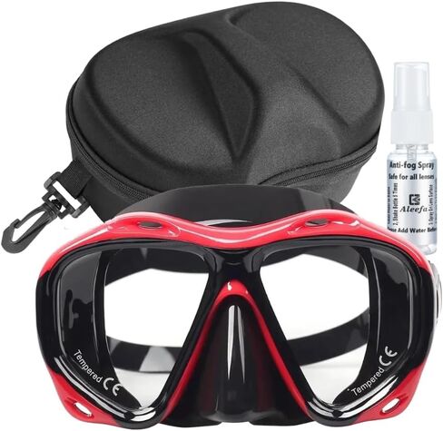 +2.0 to +5.0 Hyperopia Diving Mask Farsighted with Tempered Glass Lenses, Gear for Men Women in Saudi Arabia