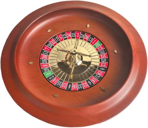 Roulette Game Roulette Wheel Party Prop Interaction Table Game Turntable Wood Rotating for Family Travel KTV Carnival in Saudi Arabia