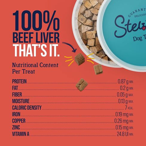 Stewart Freeze Dried Treats 4 oz Beef Liver in Saudi Arabia
