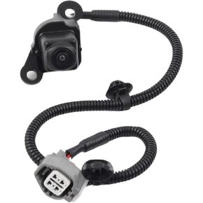 Dasbecan Rear View Backup Camera Compatible with 2007-2013 Toyota Tundra Park Assist Reversing Camera W/Wiring Harness Replaces# 86790-34030 86790-34011