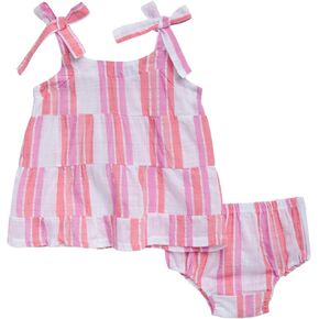 Splendid Baby Girls' Watermelon Stripe Dress