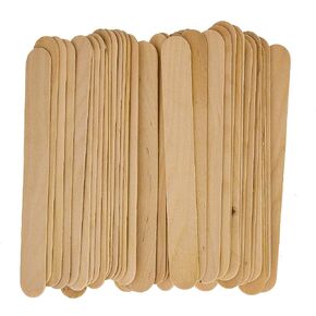 TCP Global Wood Paint Mixing Sticks - 50 Pack - Automotive, Crafts, Airbrush, Art