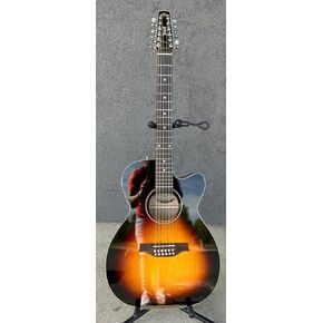 12 String Acoustic Guitar, Right, Sunburst, Full (051984)
