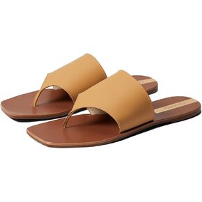 KAANAS Maria Minimalist All Over Leather Thong Sandal