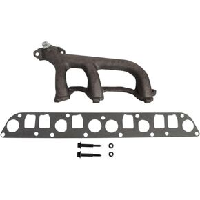 TRQ Front Exhaust Manifold Compatible with 00-01 Cherokee 99-04 Grand Cherokee 00-06 Wrangler