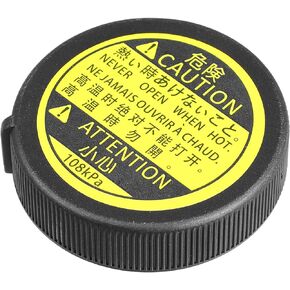 ACROPIX Car Radiator Tank Cap Expansion Tank Cap Fit for Toyota Camry 2013-2022 1640175120/1640153010 - Pack of 1 Black