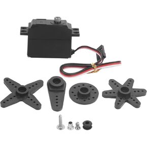 RC 25G servo for MN86K / 86KS / 86 / 86S / 99 / 99S / WPL B-14 / B-24 / B-16 / B-36 / C14 / C24 / C34 / C44KM / D12, max.Torque 4.52kg · cm | Max. Speed 0.10 sec / 60 ° | RC car Accessories