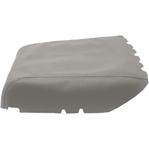 ROADFAR For Toyota tundra 2007 2008 2009 2010 2011 2012 2013 Center Console Lid Armrest Cover Skin Replacement fit for Gray
