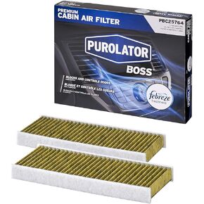 Purolator PBC25764 PurolatorBOSS Premium Cabin Air Filter with Febreze Freshness fits Select Nissan and Suzuki