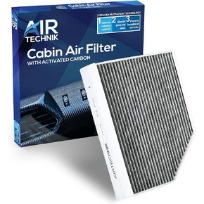 AirTechnik CF11179 Cabin Air Filter w/Activated Carbon | Fits 2010-2017 Audi Q5, 2009-2016 A4 / A4 Quattro, 2010-2017 Audi A5 Quattro, 2010-2017 Audi Q5, 2015-24 Porsche Macan - 8K0 819 439 A in Saudi Arabia