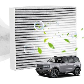 VEPAGOO Cabin Air Filter includes Activated Carbon for CF12772 Ford Lincoln BRONCO All SPORT All ESCAPE All EXPLORER All MUSTANG MACH-E All POLICE INTERCEPTOR UTILITY All AVIATOR All CORSAIR All