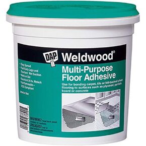 Dap 00141 Multi-Purpose Floor Adhesive, 1-Quart
