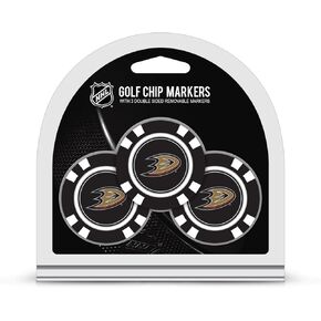 Team Golf NHL Poker Chip Size with Pop Out Smaller Double-Sided Enamel Markers