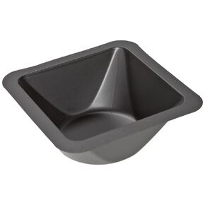 Heathrow Scientific HS1423A Standard Weighing Boat, Polystyrene, Small, 46 mm L x 46 mm W x 8 mm D, Black (Pack of 500)