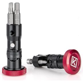 Handlebar End Plugs Multi Tools - Bar End Tool Includes Chain Tool, TORX T25, HEX 3/4/5mm - Bike Tool Kit for MTB/Road Bicycle