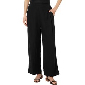 Madewell Women's Plated Pull on Wide-Leg