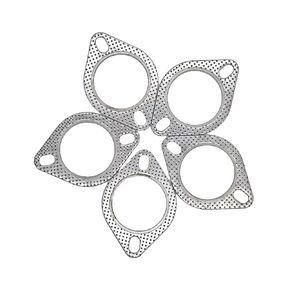 2 Bolt 2.5“ 62mm Exhaust Flange Gasket 2.5 Inch Muffler Flange Manifold 120-06310-0002 High Temperature2 Bolt Gasket 2.5",2.5 Exhaust Gasket,Invidia Exhaust Gasket,Manifold Exhaust Gasket 5PCS