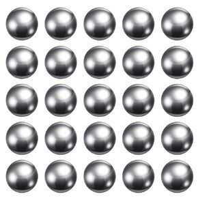 25pcs Precision Balls 1/2" Diameter 304 Stainless Steel for Bearings
