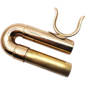 Trumpet 1st Valve Tuning Silde Assembly for Brass Bb Trumpet Instrument Gold