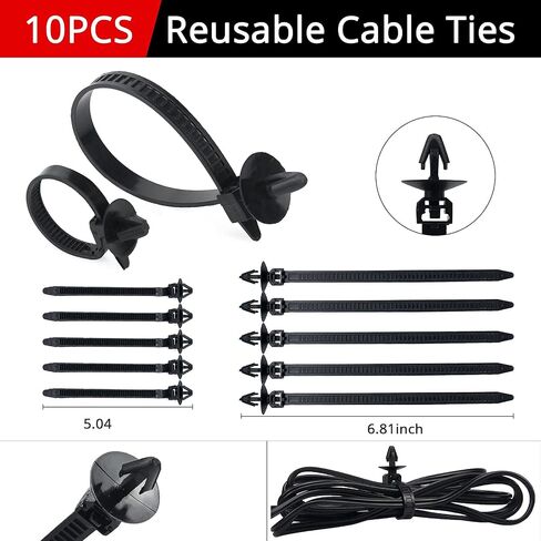 760 Pcs Car Push Retainer Clips & Auto Fasteners Assortment-16 Most Popular Sizes Car Door Trim Panel Clips Plastic Push Rivets for Chevy GM Ford Honda Nissan Chrysler in Saudi Arabia