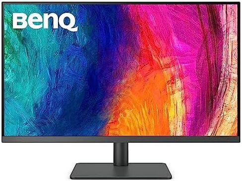 BenQ PD2706QN 27" 2K QHD (2560x1440) Mac-Ready Monitors, IPS, 95% P3, 100% sRGB/Rec.709, Uniformity, 90W USB-C, 100Hz, Factory-Calibrated, Daisy Chain(MST), Anti-Glare Nano Matte, Height Adjustable in Saudi Arabia