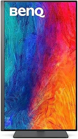 BenQ PD2706QN 27" 2K QHD (2560x1440) Mac-Ready Monitors, IPS, 95% P3, 100% sRGB/Rec.709, Uniformity, 90W USB-C, 100Hz, Factory-Calibrated, Daisy Chain(MST), Anti-Glare Nano Matte, Height Adjustable in Saudi Arabia