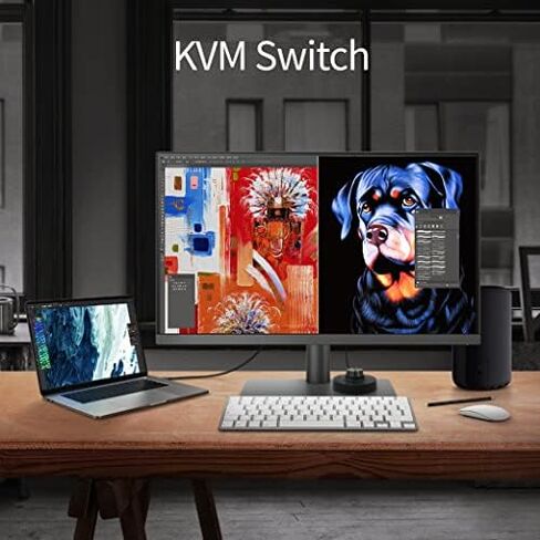 BenQ PD2706QN 27" 2K QHD (2560x1440) Mac-Ready Monitors, IPS, 95% P3, 100% sRGB/Rec.709, Uniformity, 90W USB-C, 100Hz, Factory-Calibrated, Daisy Chain(MST), Anti-Glare Nano Matte, Height Adjustable in Saudi Arabia