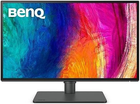 BenQ PD2706QN 27" 2K QHD (2560x1440) Mac-Ready Monitors, IPS, 95% P3, 100% sRGB/Rec.709, Uniformity, 90W USB-C, 100Hz, Factory-Calibrated, Daisy Chain(MST), Anti-Glare Nano Matte, Height Adjustable in Saudi Arabia