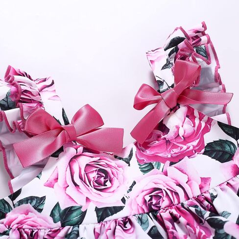 Pettigirl طفل الفتيات الصيف خمر الزهور كشكش الطبقات الملابس المراهقين الحلو حزب مهرجان الزي الفساتين in Kuwait