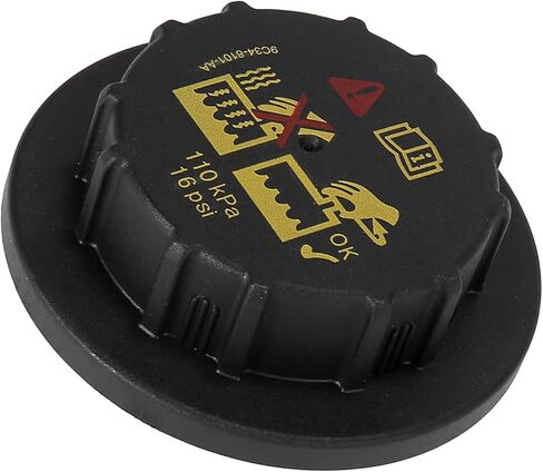 غطاء تبريد مبرد الرادياتير من موتفورتي، لسيارة فورد F-150 2012-2015، بلاستيك، أسود in Kuwait