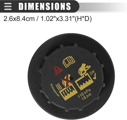 غطاء تبريد مبرد الرادياتير من موتفورتي، لسيارة فورد F-150 2012-2015، بلاستيك، أسود in Kuwait