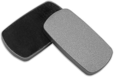 Fidget Slider EDC Gadgets Toy Oval Metal Magnetic Haptic Fidget Toys for Adults Anxiety/ADHD/Stress Relief, Gift for Boyfriend, Husband and Father (Grey) in Saudi Arabia