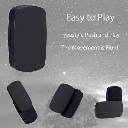 Fidget Slider EDC Gadgets Toy Oval Metal Magnetic Haptic Fidget Toys for Adults Anxiety/ADHD/Stress Relief, Gift for Boyfriend, Husband and Father (Grey) in Saudi Arabia
