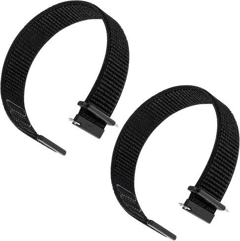 2 Pcs Adjustable Quick Release Nylon Sport Watch Bands with Hook and Loop Fastener Watch Straps for Men and Women (20mm 22mm) in Saudi Arabia