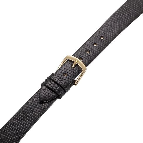 حزام ساعة هادلي روما للسيدات من الجلد مقاس 14 ملم، اللون: أسود (الموديل: LSL700RA-140) in Kuwait