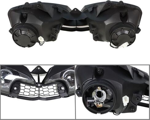 LABLT Motorcycle Headlight Front Headlamp Replacement for Yamaha YZF R6 2003-2005 YZF R6S 2003-2009 in Saudi Arabia