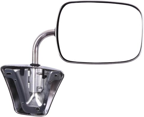 مرآة سحب SCITOO مناسبة لسيارة Chevy/لجانب سائق شاحنة GMC أو جانب الركاب، مرآة جانبية بديلة من الفولاذ المقاوم للصدأ قابلة للطي يدويًا in Kuwait